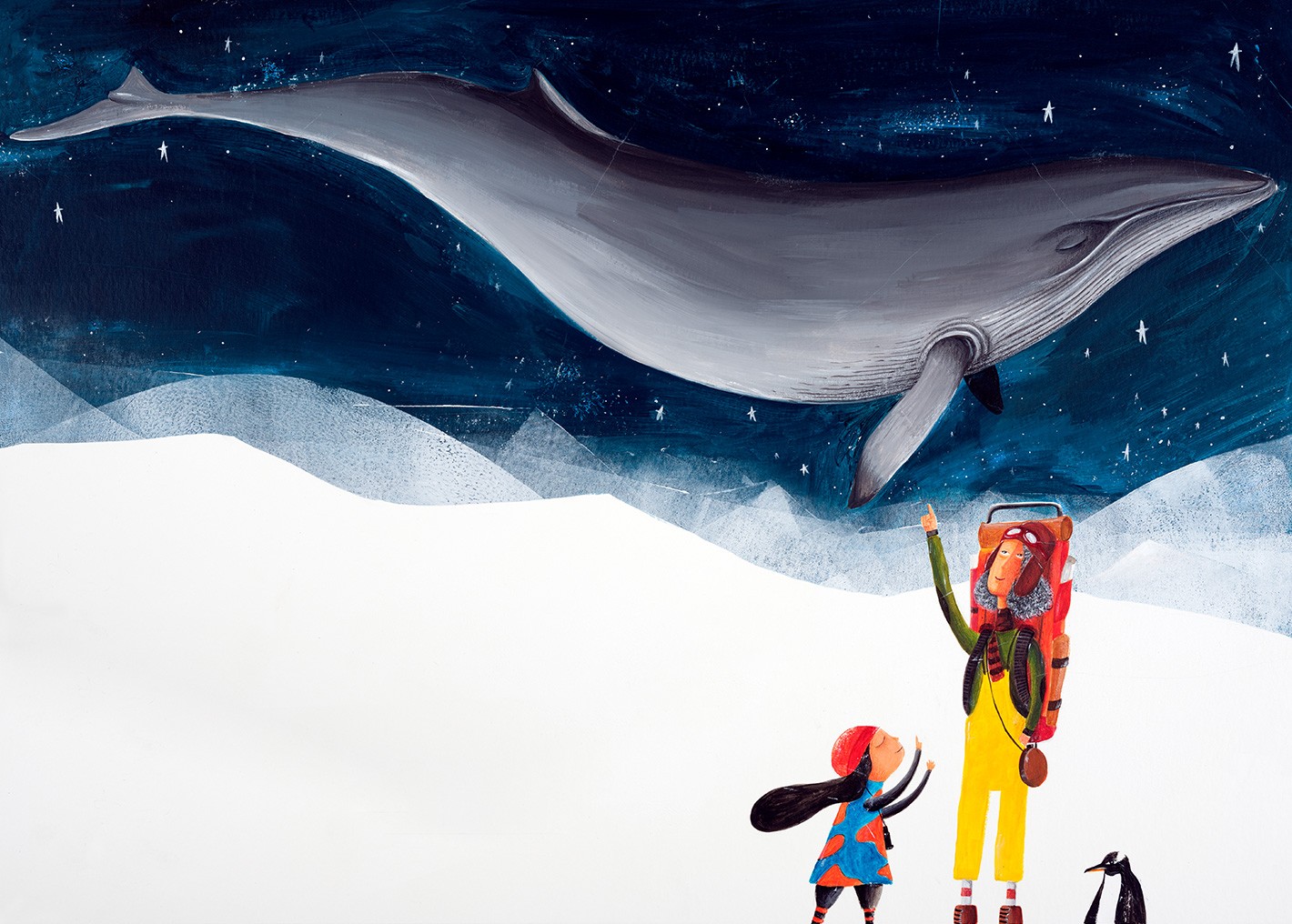 Antartica sonora ilustraciones
