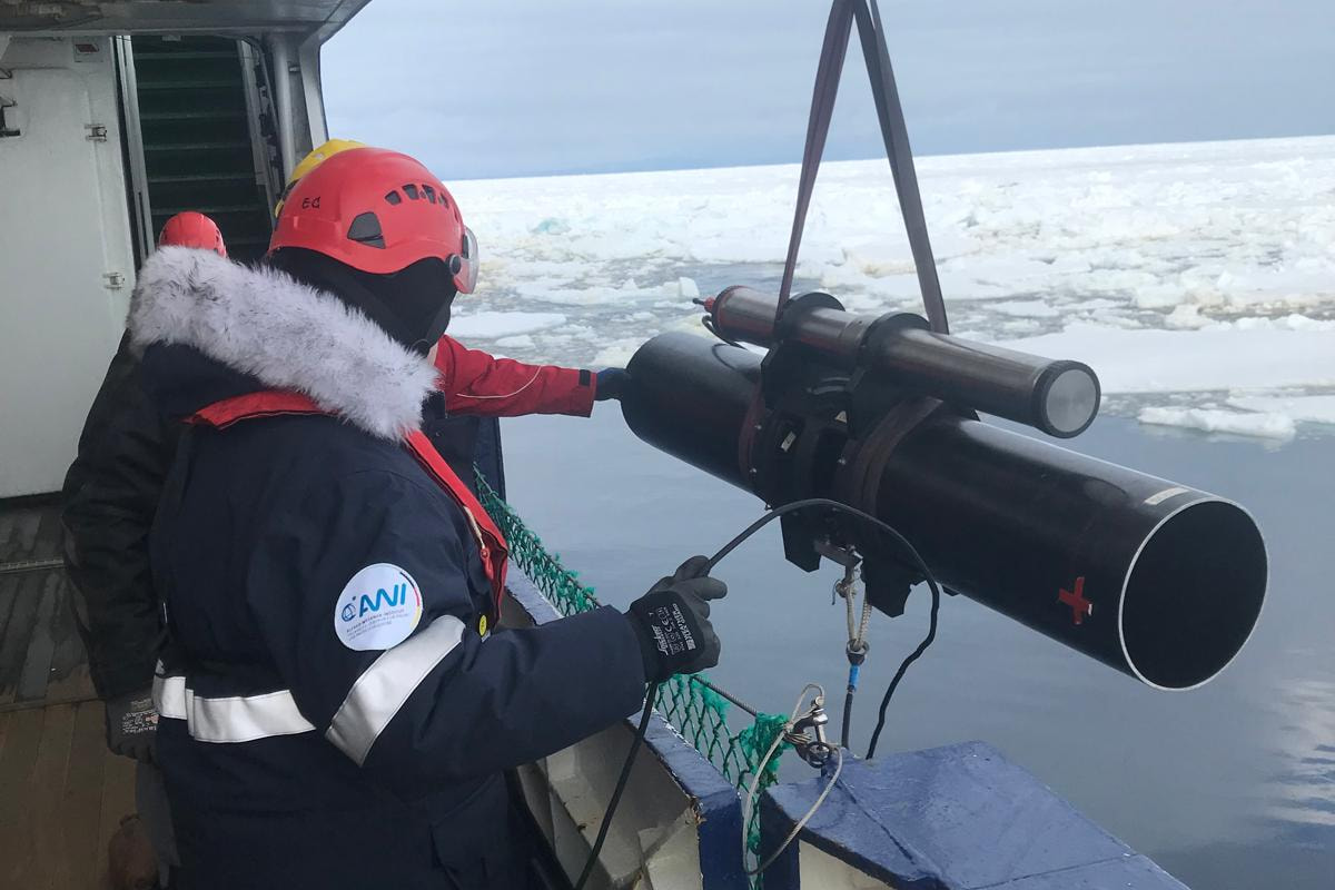 Antartica sonora img hidrofono